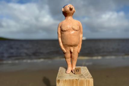 "Strandmensch Fietje"