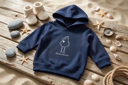 Baby-Hoodie „Küstendeern“