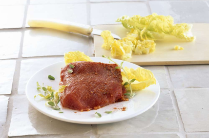 Bio Putenschnitzel frisch HLK A, mariniert 250 g