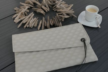 Laptop-Schutztasche Beige