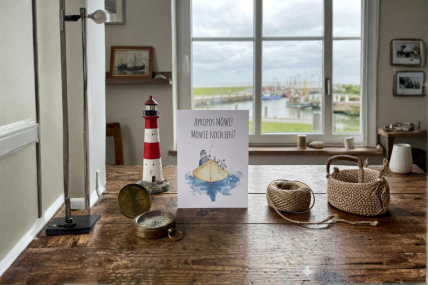 Postkarte "Mowie noch een?"