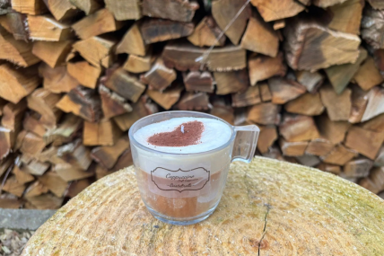 Kerze Cappucino-Mittel