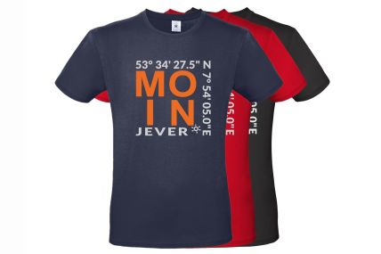 T-Shirt „MOIN JEVER“ – 3 Farbvarianten