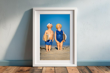 Strandmenschen "Wellen, Wind & Wir"