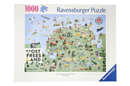 Ravensburger Ostfriesland Puzzle "Wimmelbild" - 1000 Teile