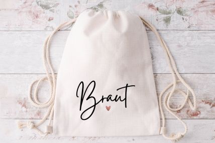 Turnbeutel "Braut"