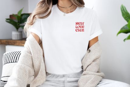 Oversized Tshirt "Self Love Club"