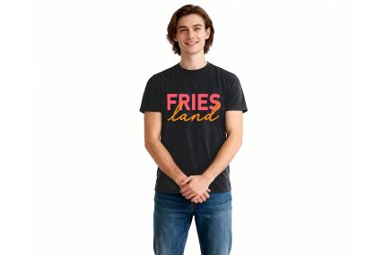 T-Shirt „FRIESland“ - Farbe Schwarz