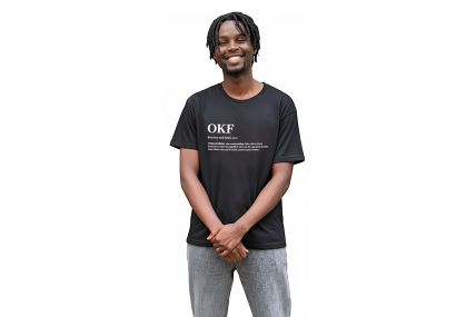 T-Shirt „OKF - Ortskontrollfahrt“ - Farbe Schwarz