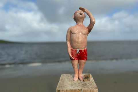 Strandmensch Meergucker"