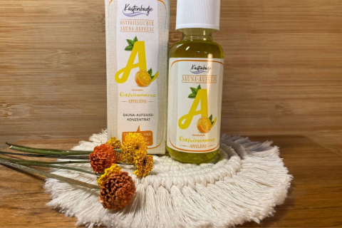 Ostfriesischer Saunaaufguss "Ostfriesennerz" Typ Apfelsine 100ml Konzentrat