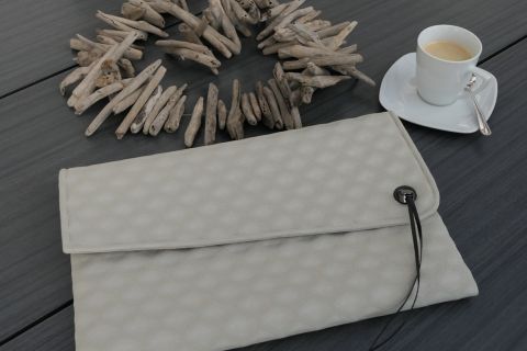 Laptop-Schutztasche Beige