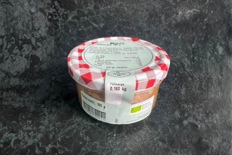 Bio Eisbeinmett 160g Glas