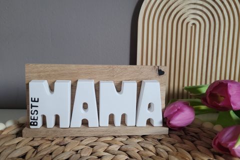 Aufsteller Beste Mama, Papa, Oma, Opa, Tante, Onkel