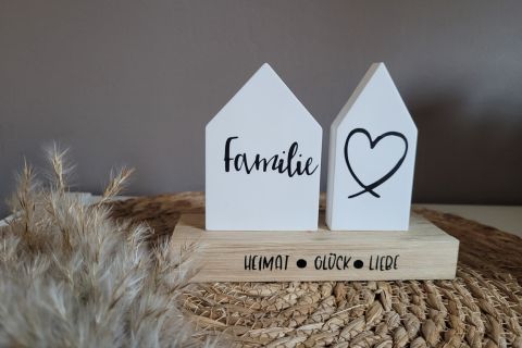 Familie Homedeko Einzug Raysin Handmade personalisierbar
