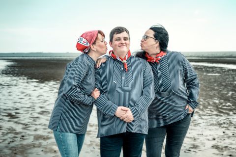 Herren-Fischerhemd im Finkenwerder-Stil