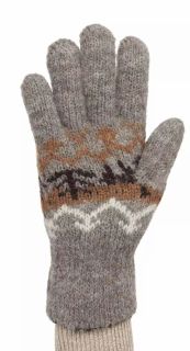 Wendehandschuhe NATURA aus 100% Alpaka