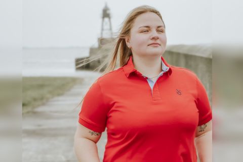 Jadebusen Business-Poloshirt - Rot