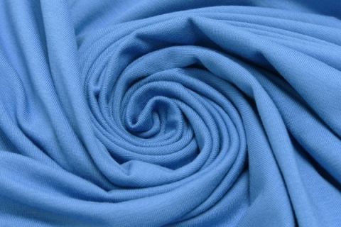 Baumwoll Jersey blau