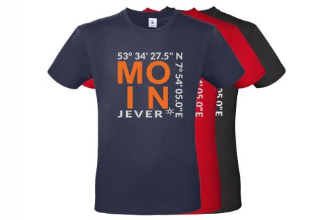 T-Shirt „MOIN JEVER“ – 3 Farbvarianten