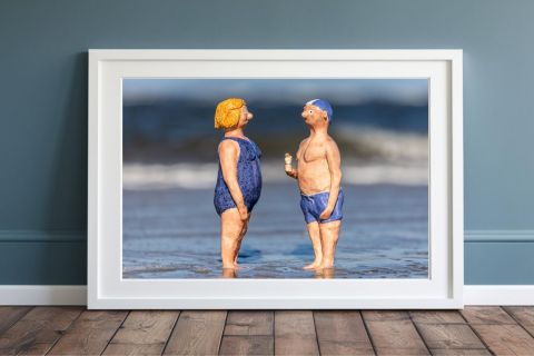 Strandmensch "Eisliebe"