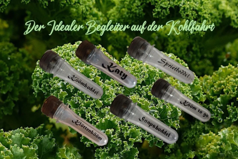 PET-Behälter mit Schraubdeckel "Schnapsglas"  Schnapsröhre,