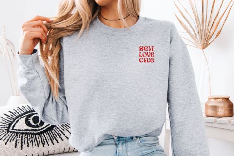 Sweatshirt "Self Love Club"