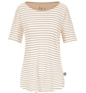 Bleed Damen Leinen-T-Shirt "Striped"