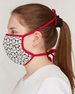 Mund- und Nasenmasken, 3er-Pack - navy