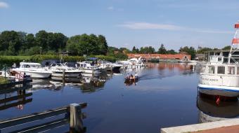 Bootsliegeplätze am Auricher Hafen