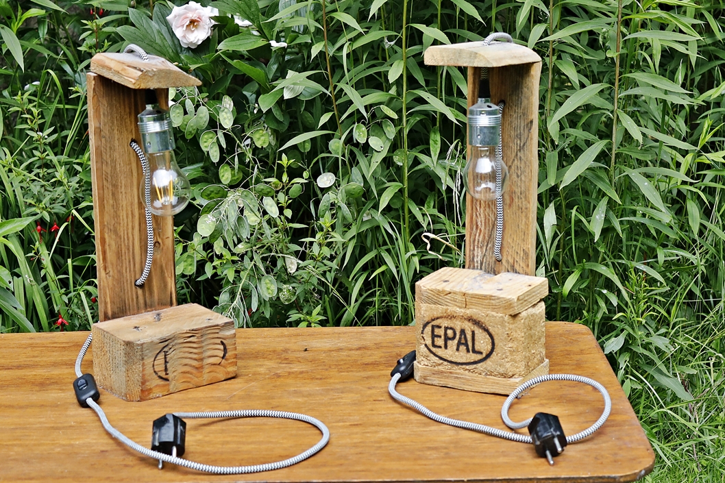 Es werde Licht: Stylisch rustikale Lampe selbst gemacht