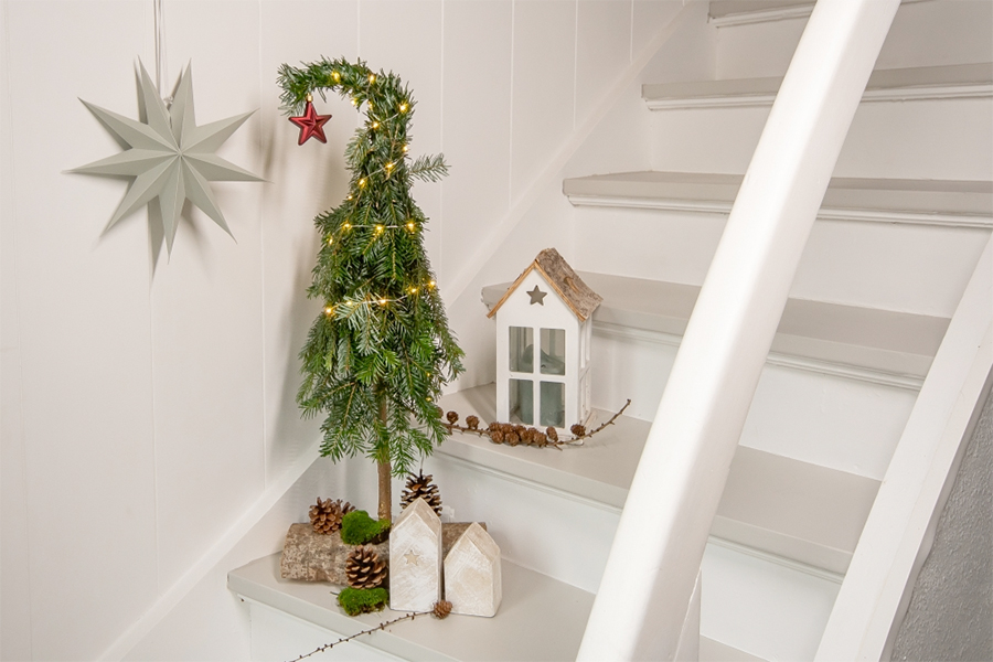DIY: Tannenbaum aus Zweigen