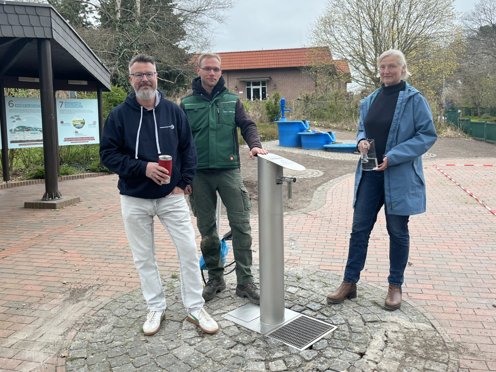 Neues Highlight am Trinkwasserlehrpfad in Nethen