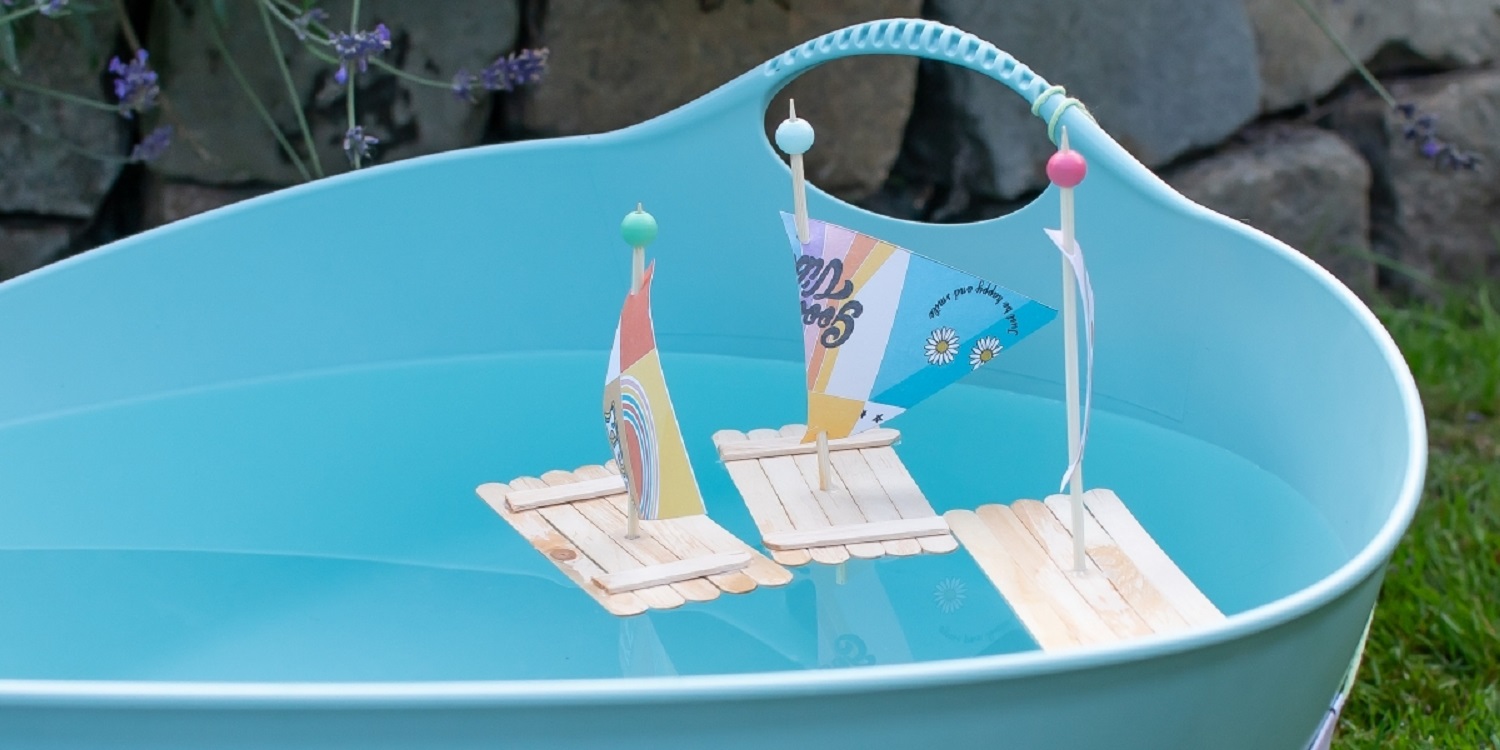 Ahoi! Sommerliche Bastelidee für die Ferienzeit